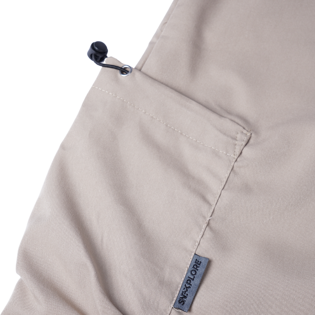 Side Pocket Short Sleeve Shirt 'Khaki'