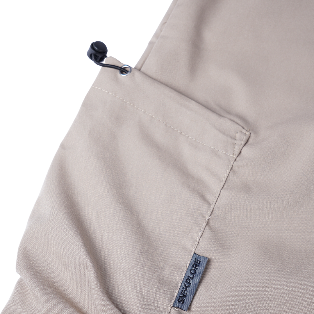 Side Pocket Short Sleeve Shirt 'Khaki'