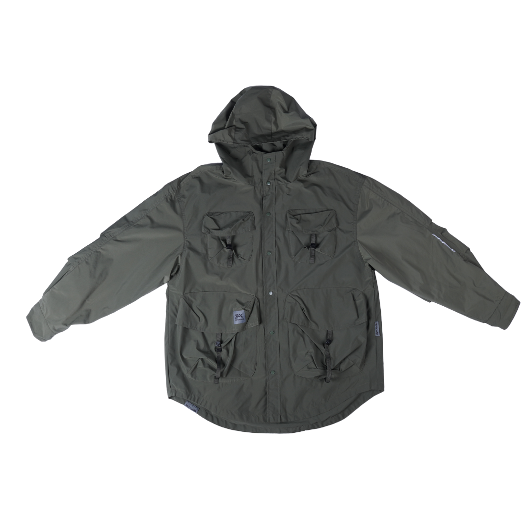 Hooded Jacket 'Green Khaki'