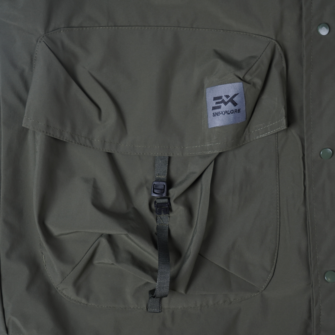 Hooded Jacket 'Green Khaki'