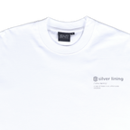 Silver Lining Oversized Tee 'White'
