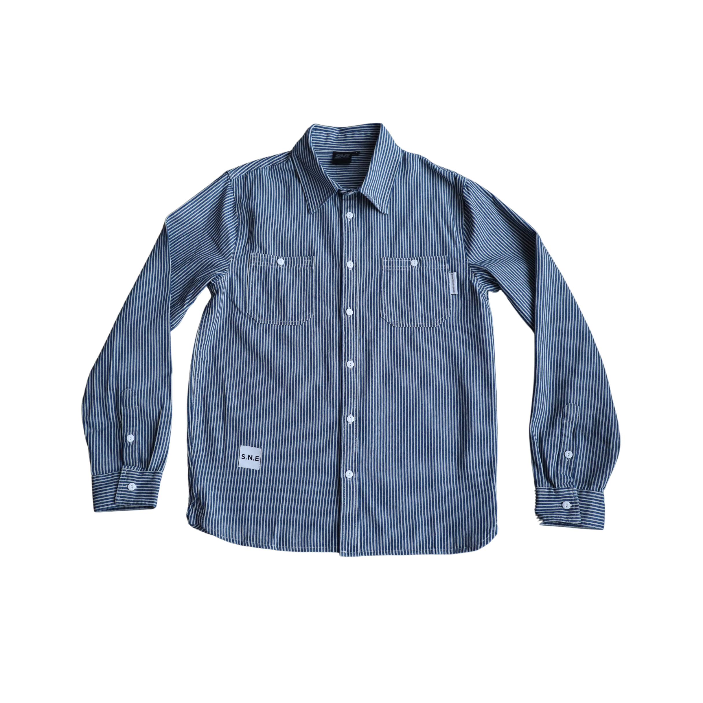 Denim Long Sleeve Overshirt