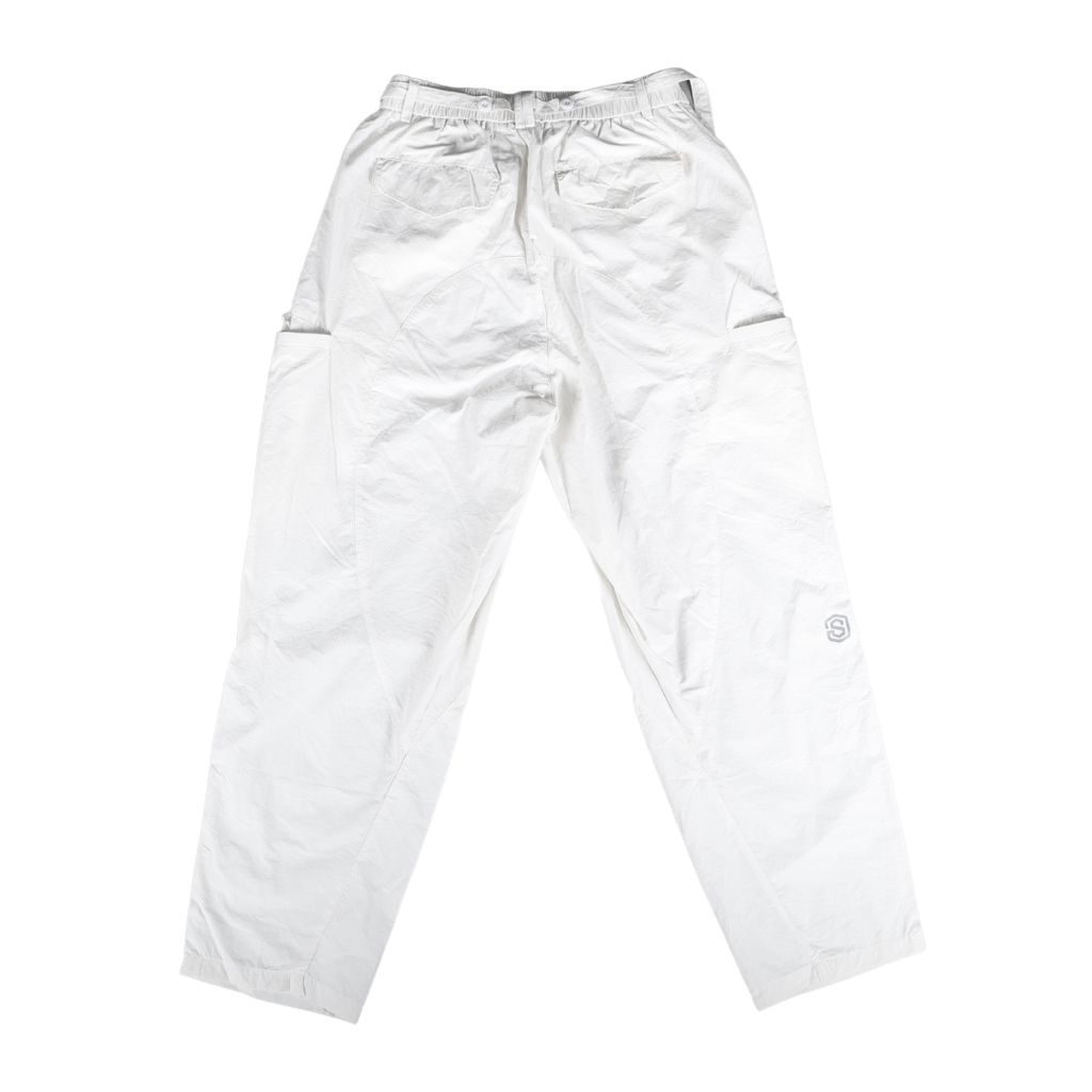 Silver Lining Nylon Pants 'White'