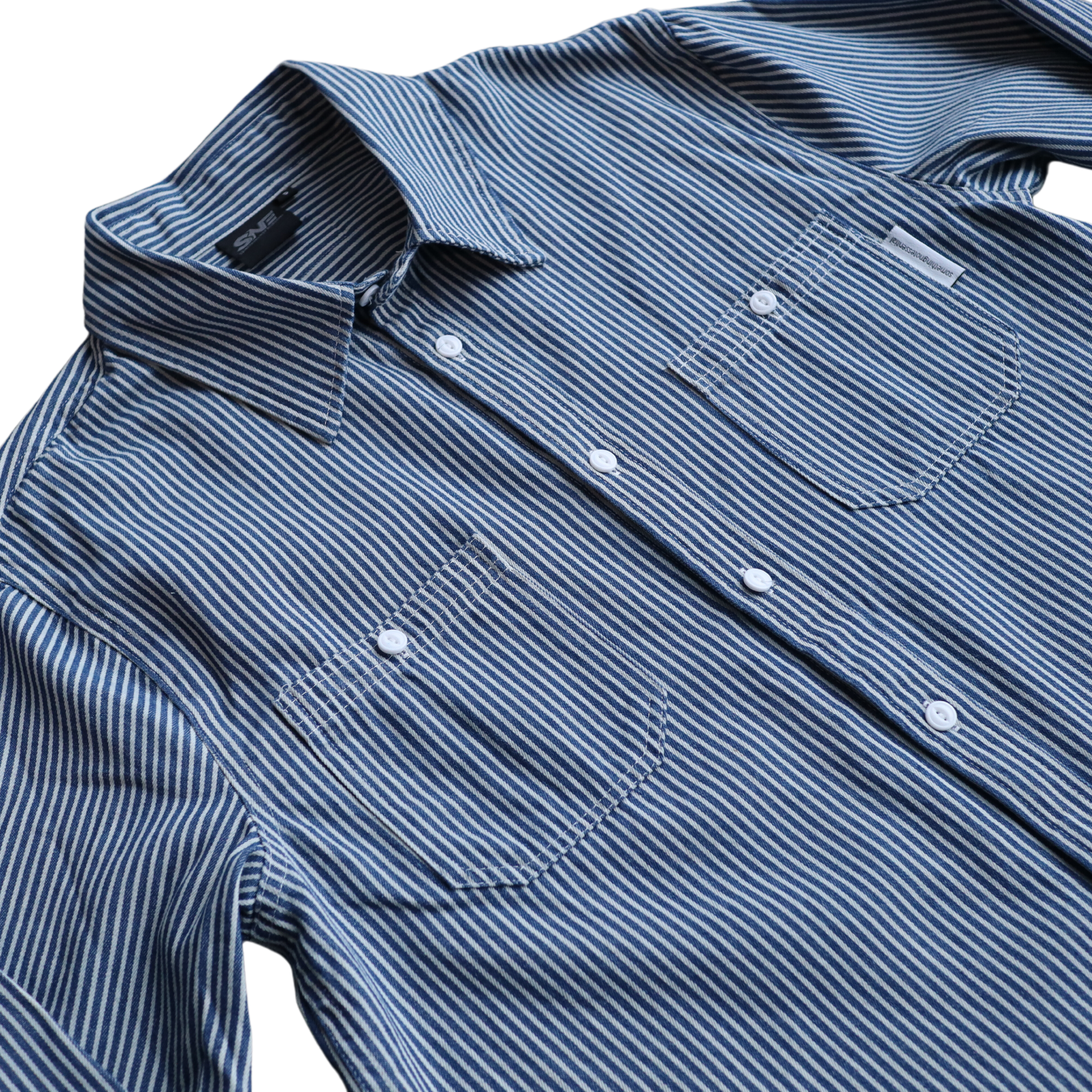 Denim Long Sleeve Overshirt