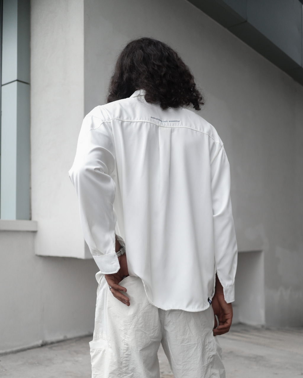 Silver Lining Long Sleeve Shirt 'White'