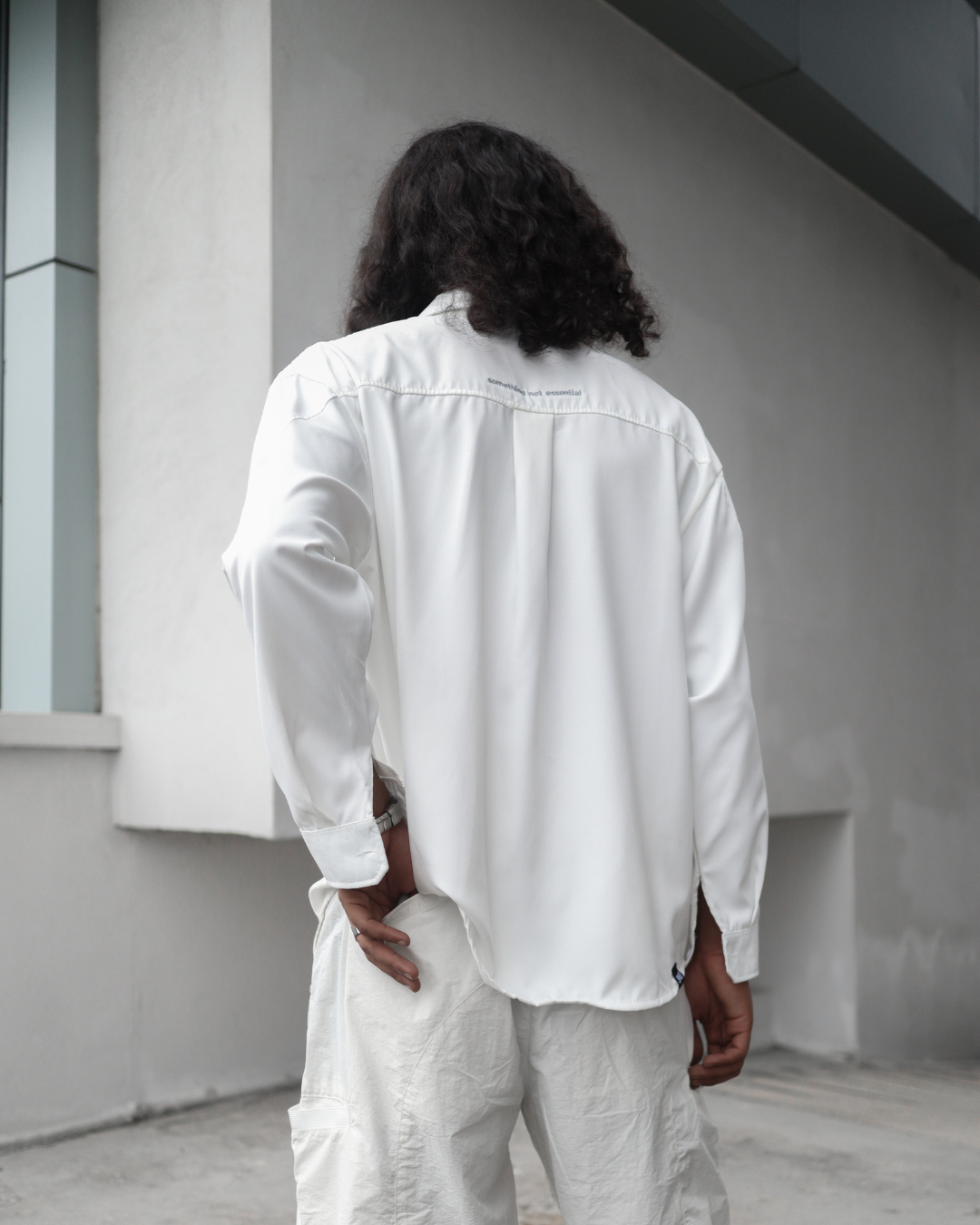 Silver Lining Long Sleeve Shirt 'White'