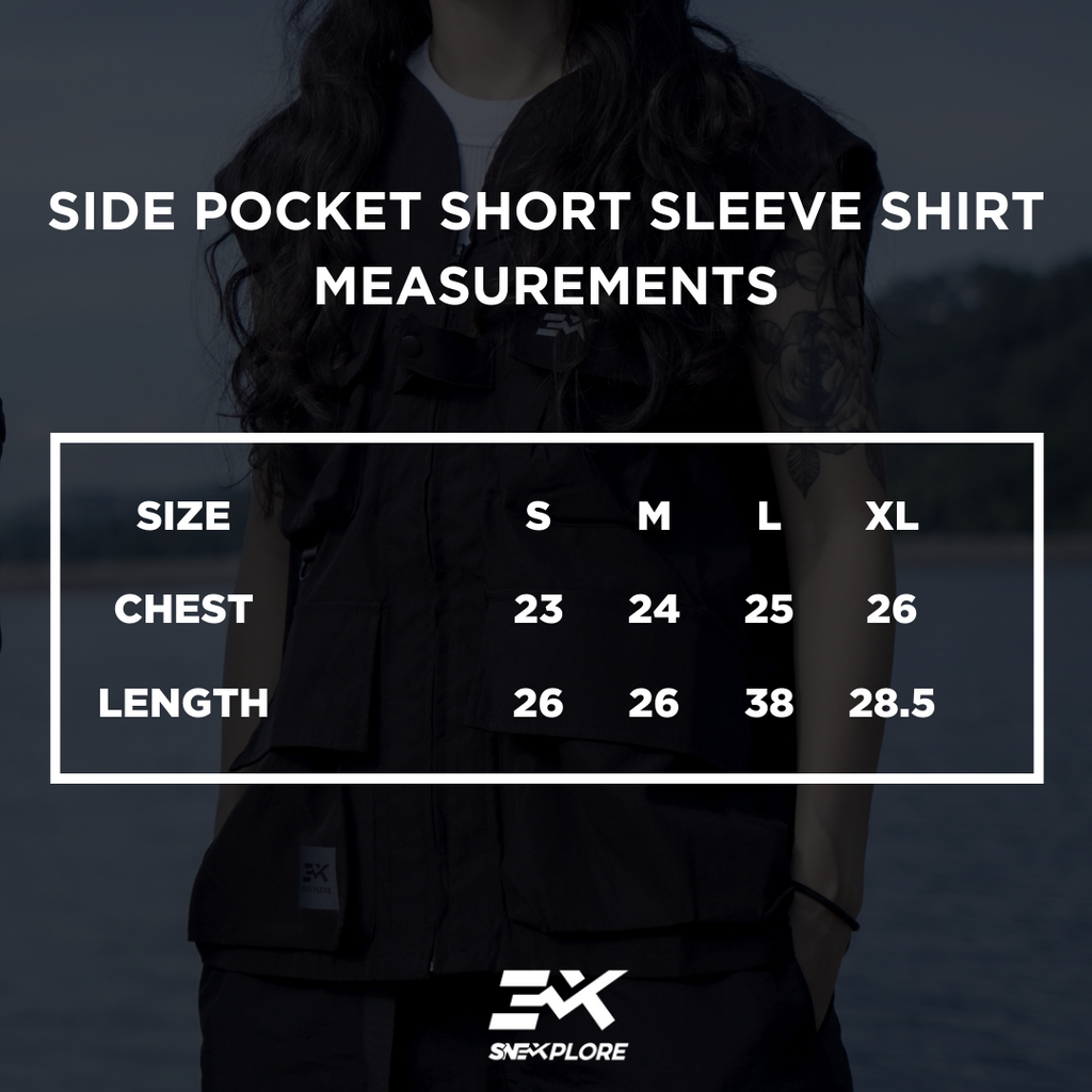 Side Pocket Short Sleeve Shirt 'Khaki'