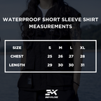 Waterproof Short Sleeve Shirt 'Khaki'