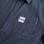Short Sleeve Denim Shirt 'Blue'