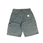 Washed Blue Double Knee Jorts