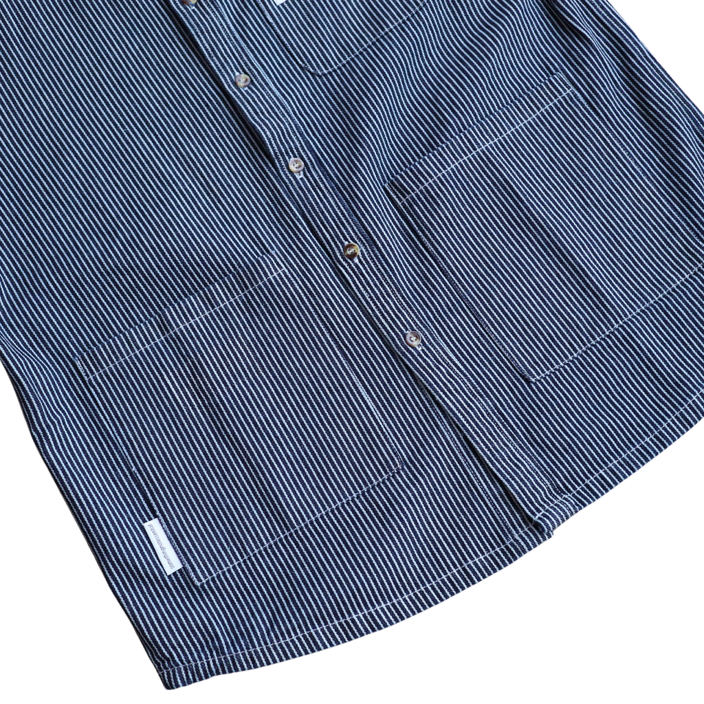 Short Sleeve Denim Shirt 'Blue'
