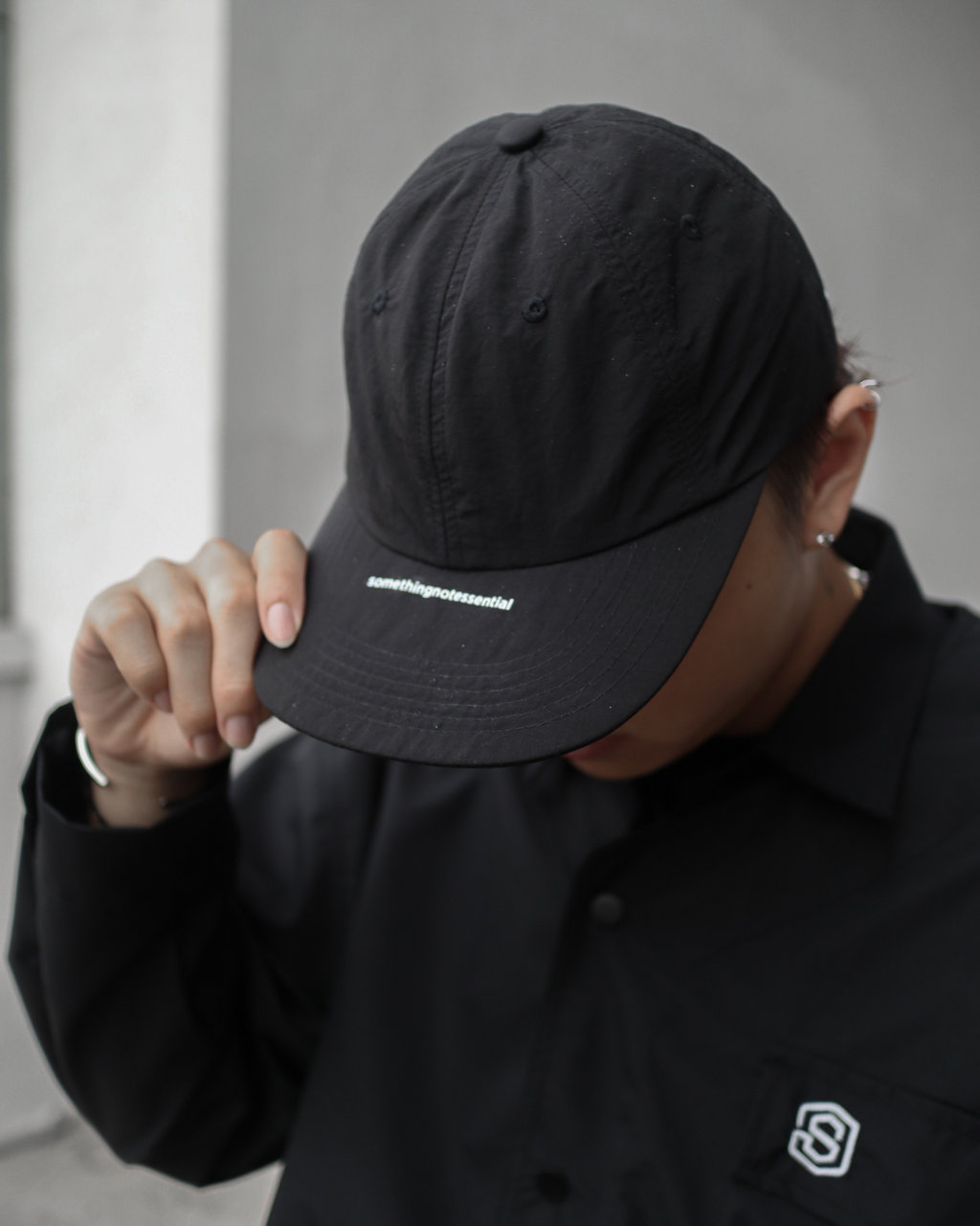 Silver Lining Nylon Cap