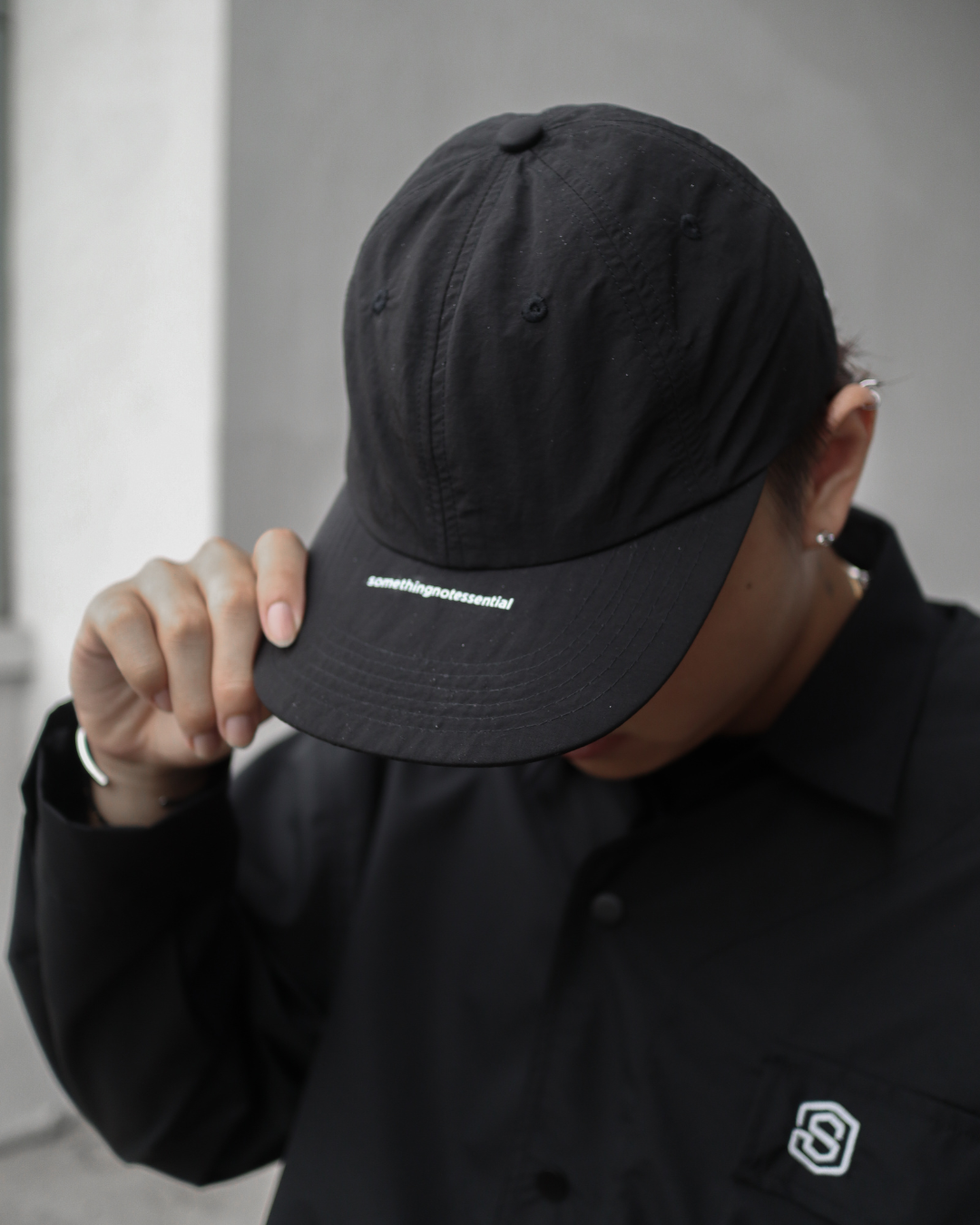 Silver Lining Nylon Cap