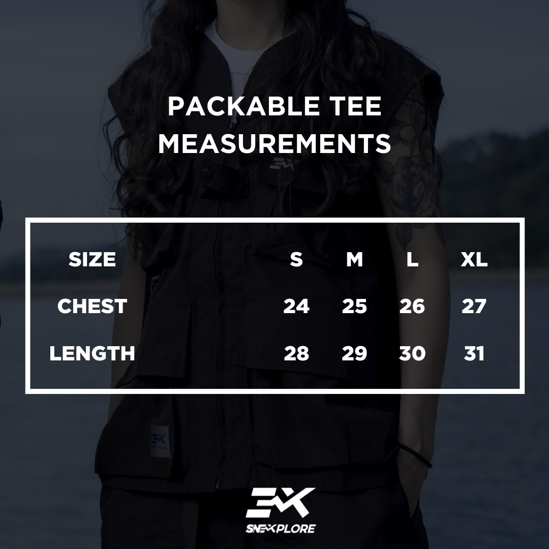 Packable Tee 'Khaki'