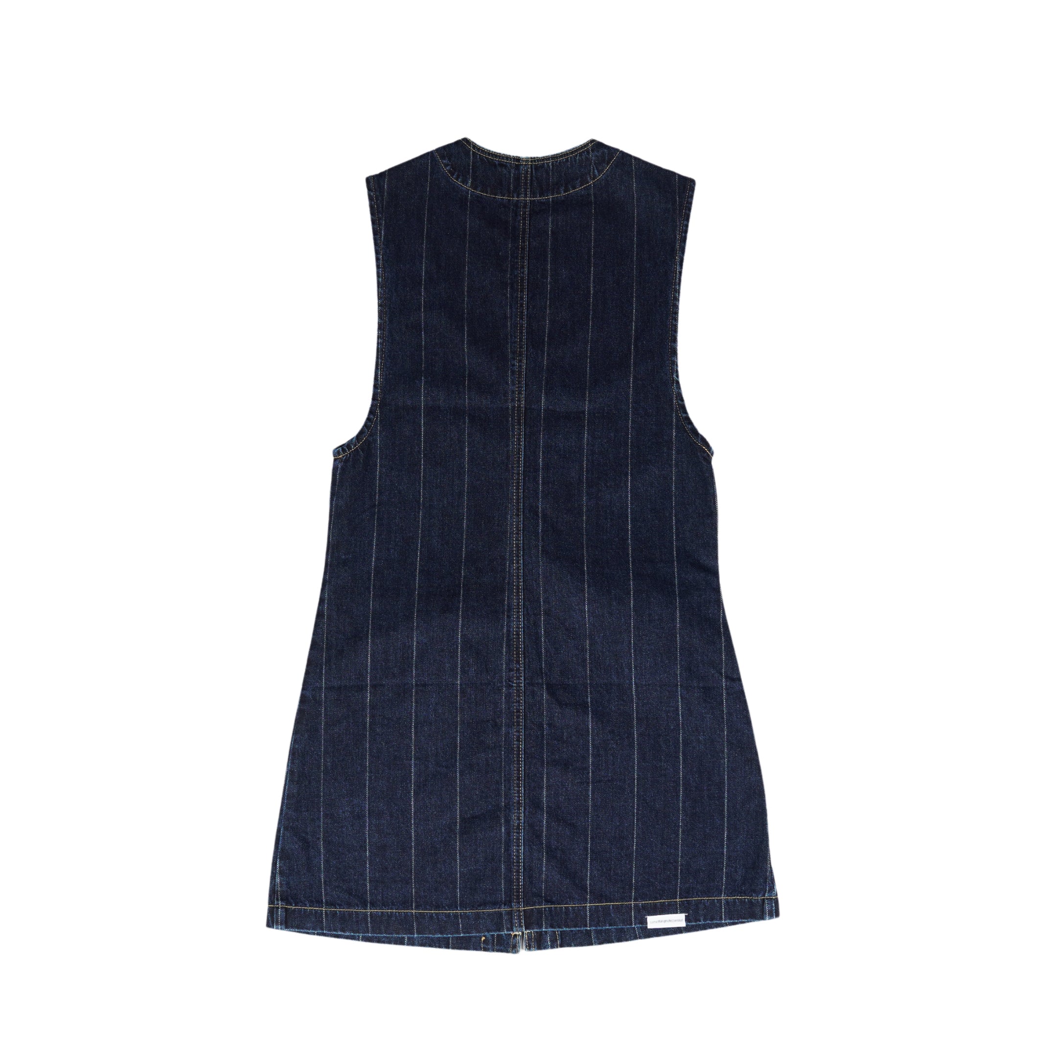 Sleeveless Denim Dress