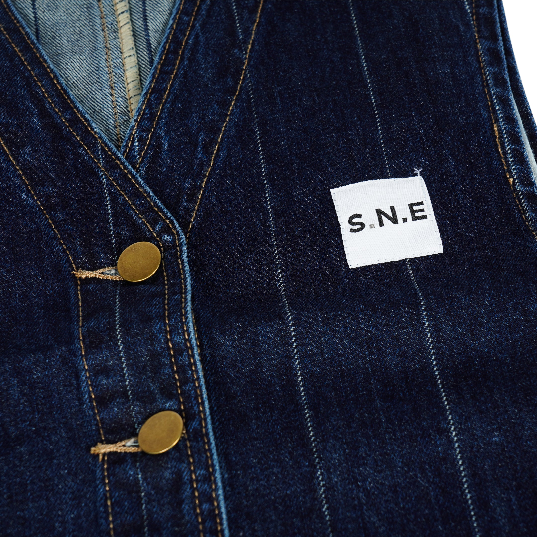 Sleeveless Denim Dress