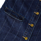 Sleeveless Denim Dress
