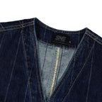 Sleeveless Denim Dress