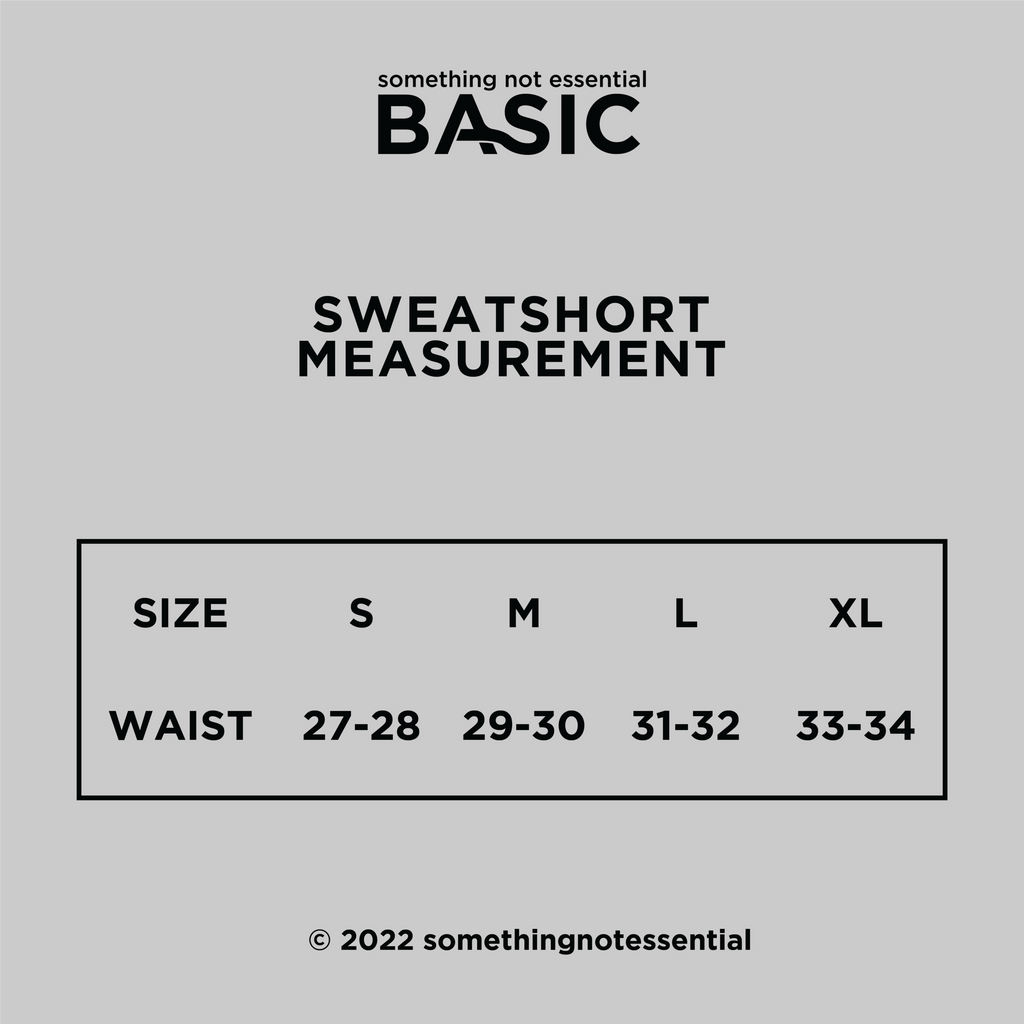 Basic Sweatshorts 'White'