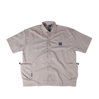 Side Pocket Short Sleeve Shirt 'Khaki'