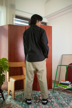 Kurta Shirt 'Graphite Black'