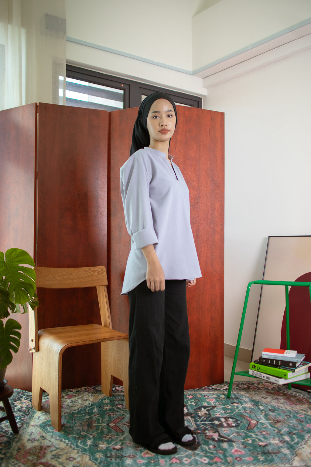 Kurta Shirt 'Concrete Grey'