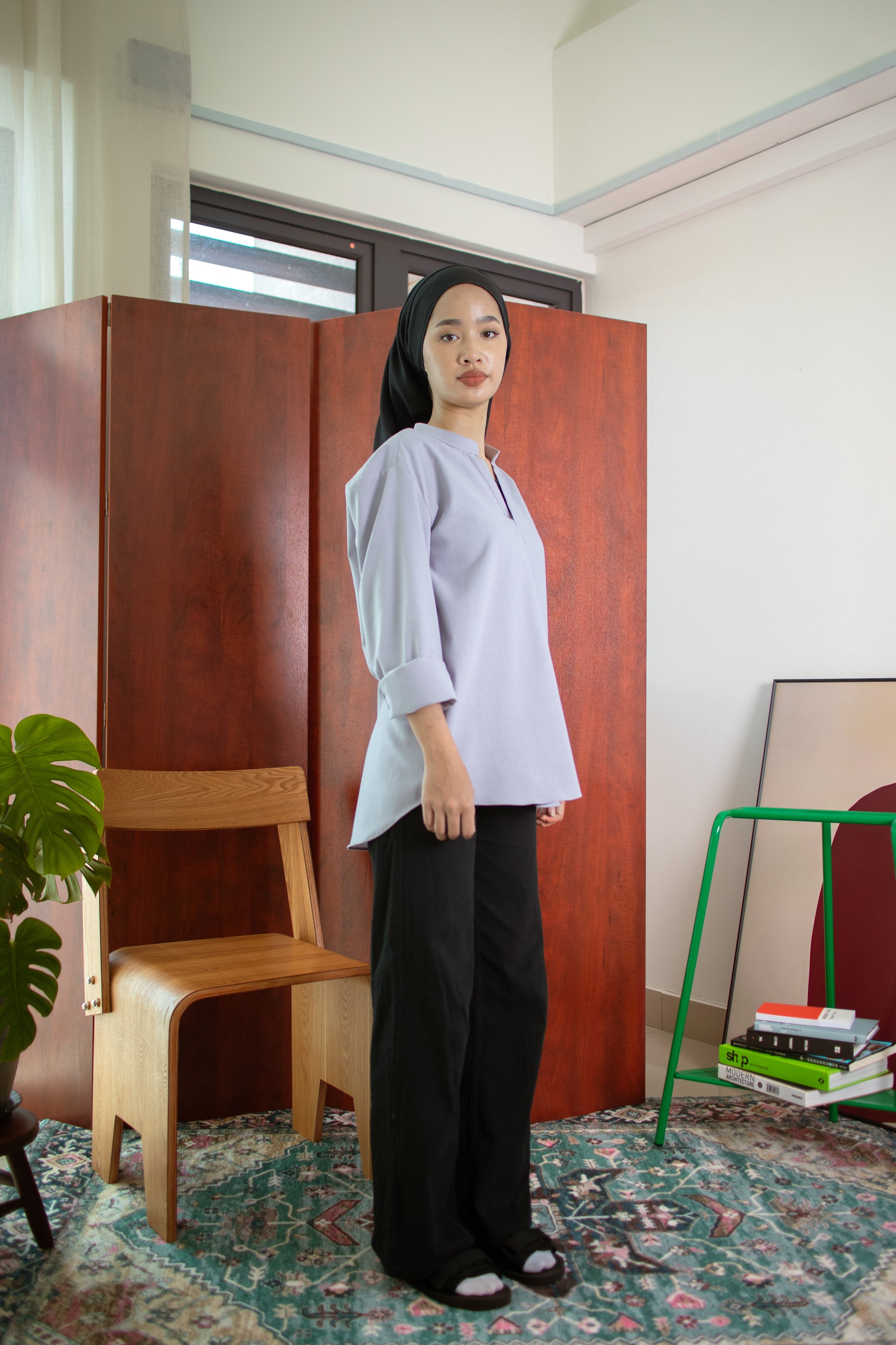 Kurta Shirt 'Concrete Grey'