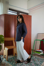Kurta Shirt 'Midnight Blue'