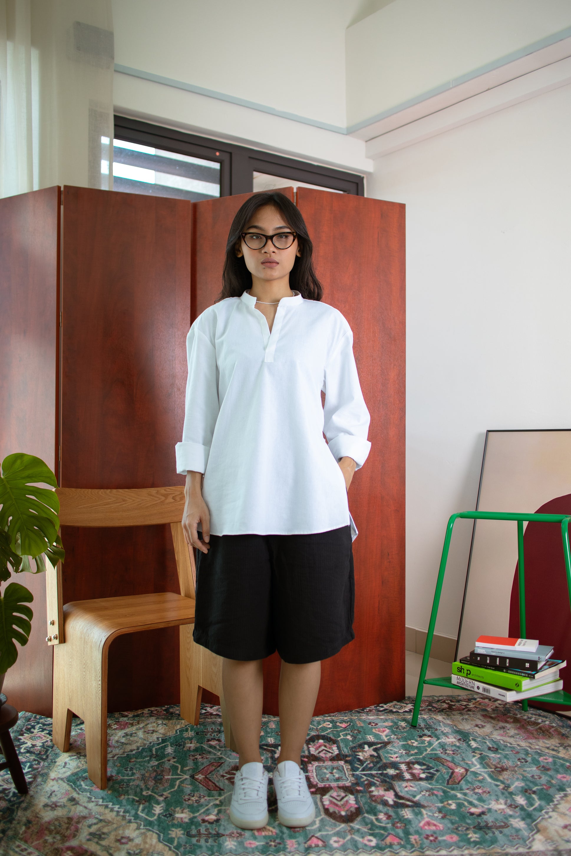Kurta Shirt 'Pure White'